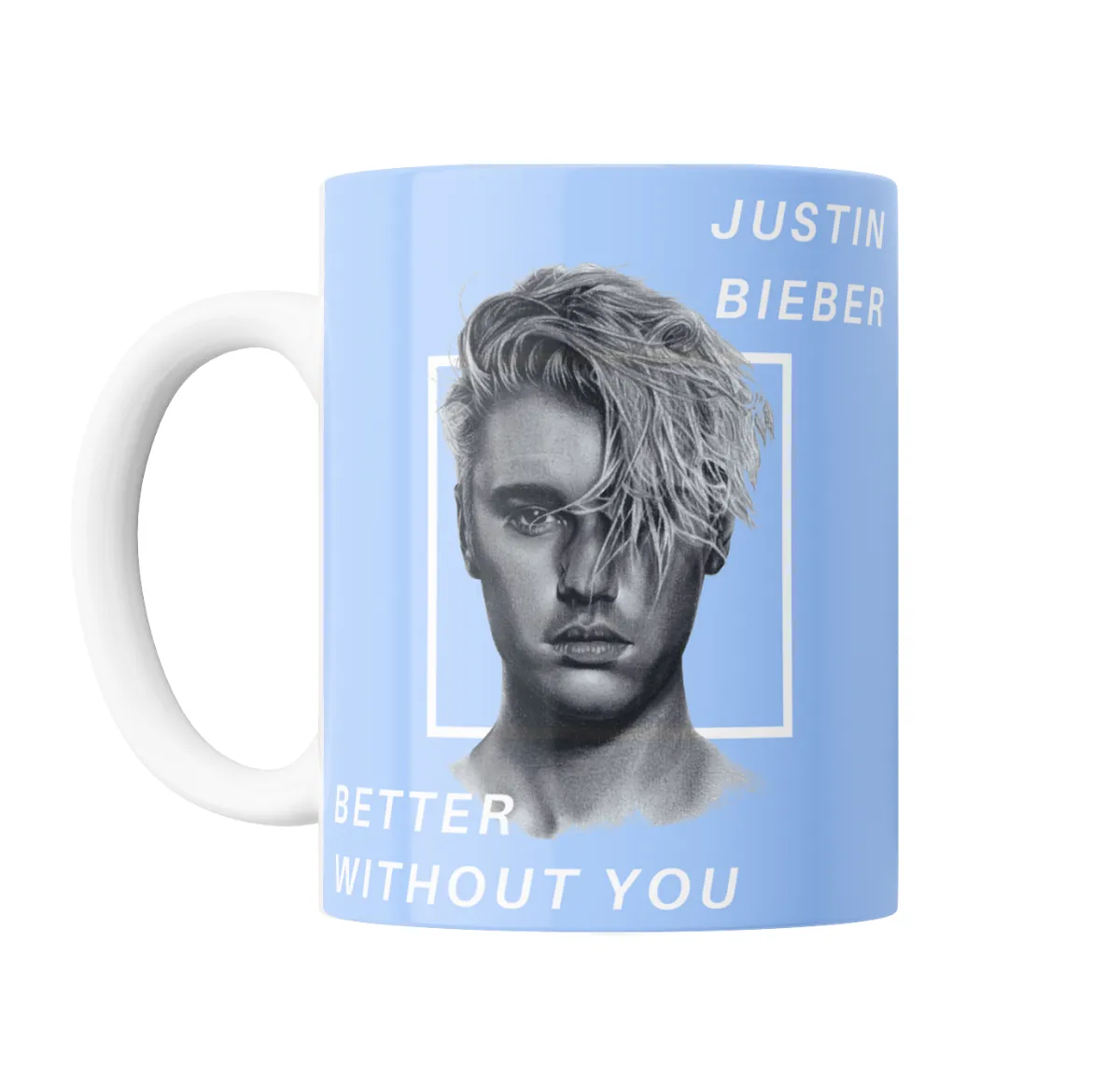 Taza de Cerámica Justin Bieber Better Without You - vista 2