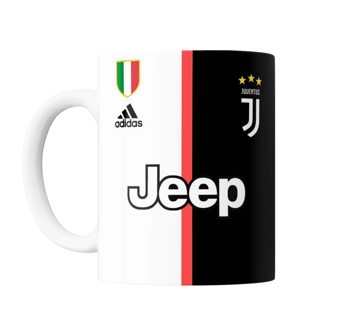 Taza de Cerámica Juventus Camiseta Local Jeep Adidas - vista 2