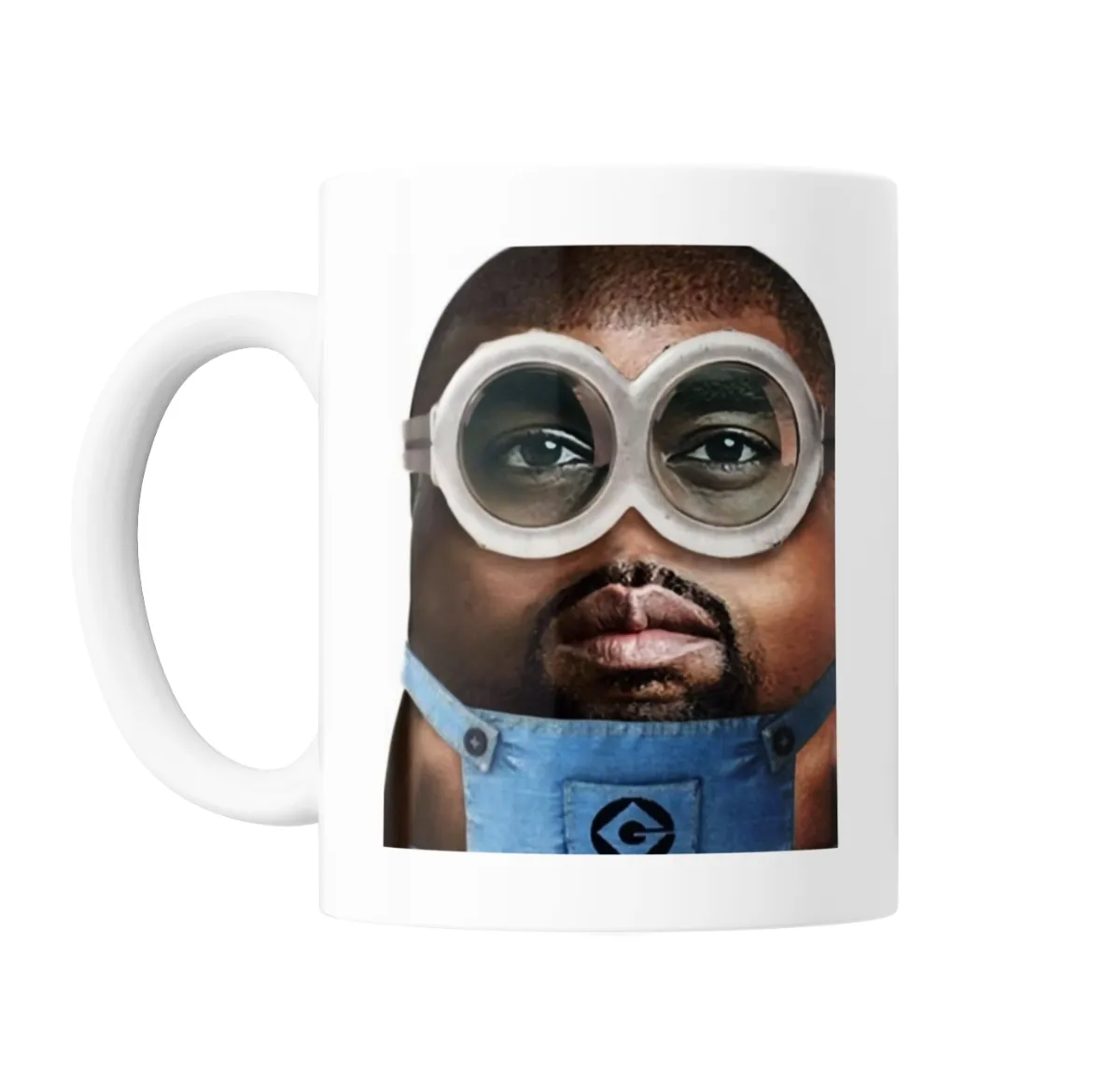 Taza de Cerámica Kanye West Minion Meme - vista 2