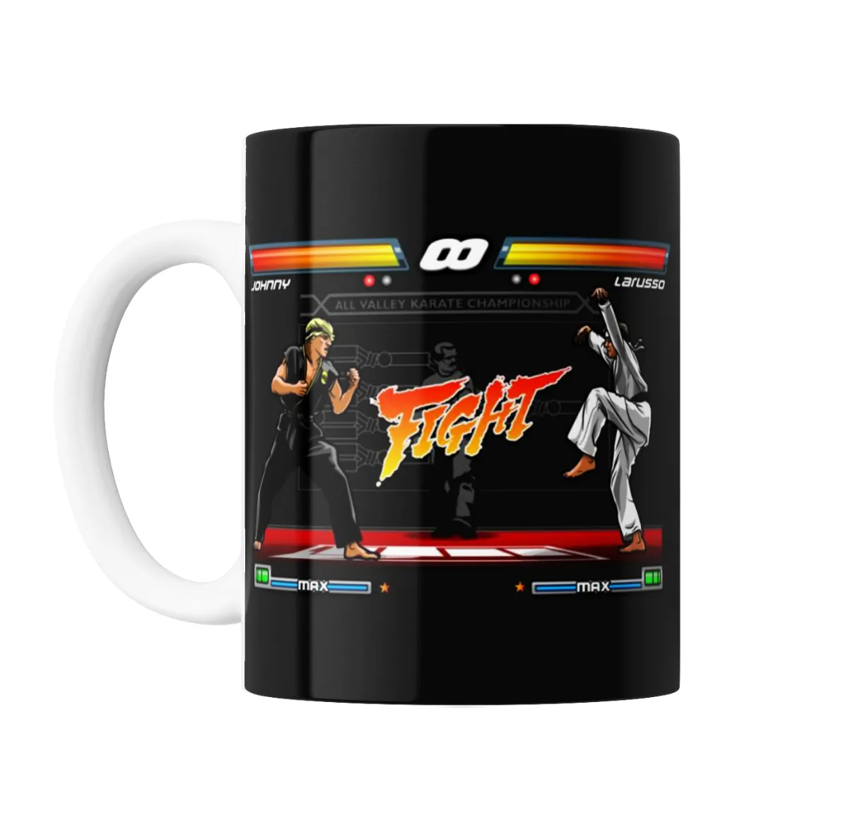 Taza de Cerámica Karate Kid Daniel LaRusso All Valley Championship 1984 - vista 2