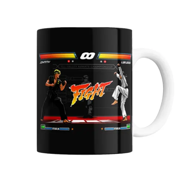 Taza de Cerámica Karate Kid Daniel LaRusso All Valley Championship 1984