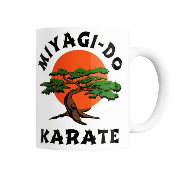 Taza de Cerámica Karate Kid Miyagi Do Karate