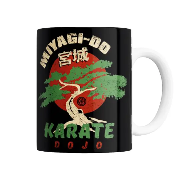 Taza de Cerámica Karate Kid Miyagi-Do Dojo