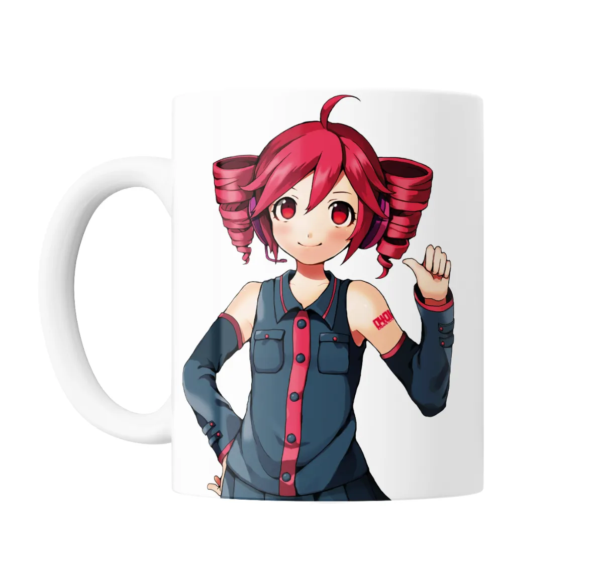 Taza de Cerámica Kasane Teto Pose Sonriente - vista 2