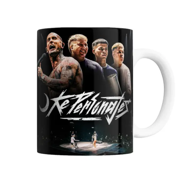 Taza de Cerámica Ke Personajes Integrantes en Concierto