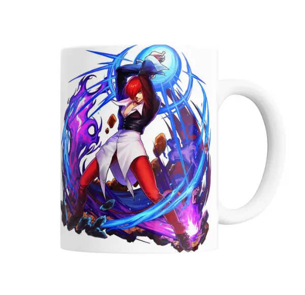 Taza de Cerámica King of Fighters Iori Yagami