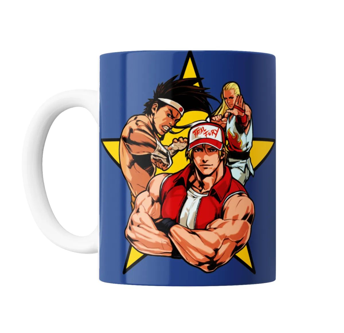 Taza de Cerámica King of Fighters Terry Bogard y Joe Higashi - vista 2