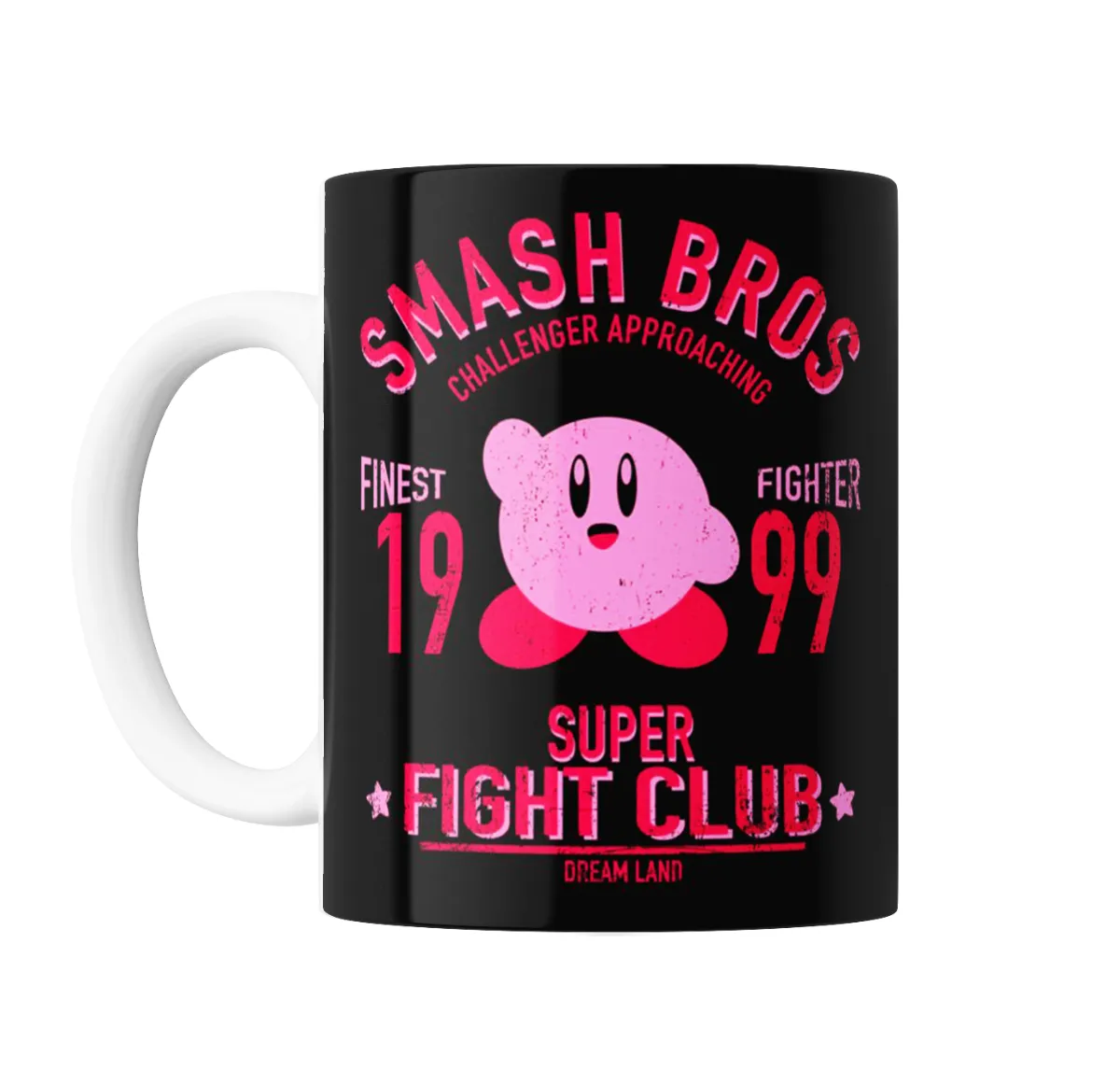 Taza de Cerámica Kirby Smash Bros Super Fight Club - vista 2