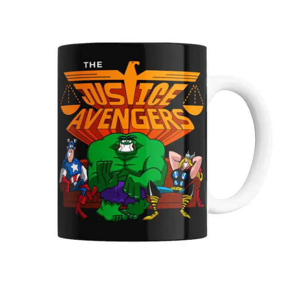 Taza de Cerámica Avengers Justice Avengers Hulk Thor Capitán América
