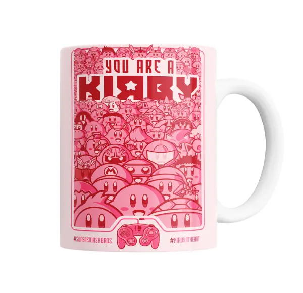 Taza de Cerámica Kirby You Are a Kirby Super Smash Bros