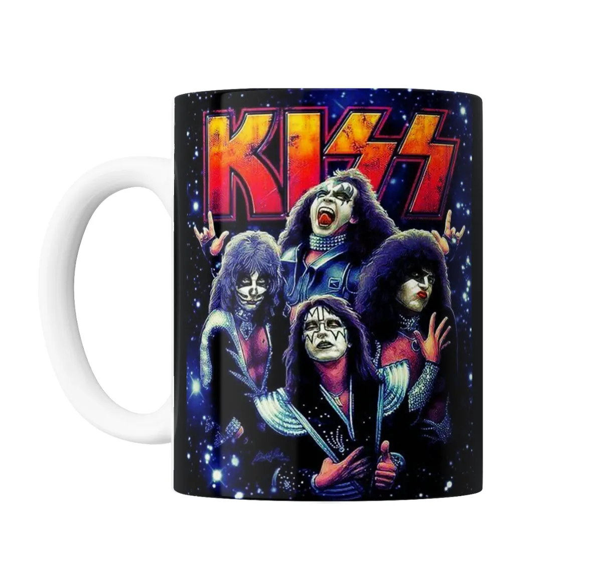 Taza de Cerámica Kiss Banda Rock Galaxia - vista 2