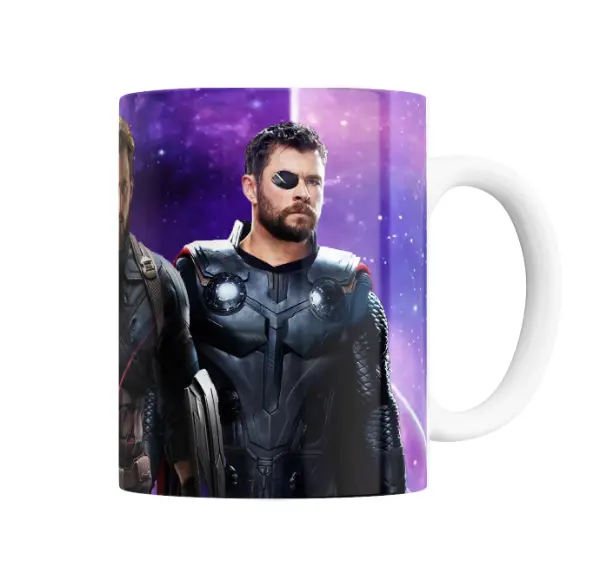 Taza de Cerámica Avengers Iron Man Capitán América Thor