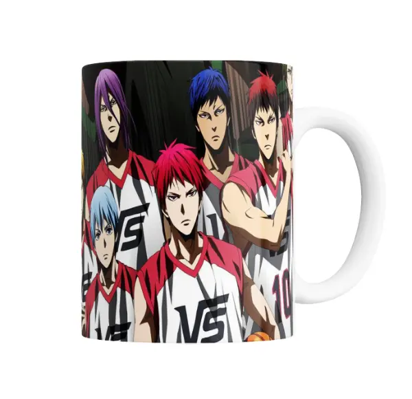 Taza de Cerámica Kuroko No Basket Equipo Seirin