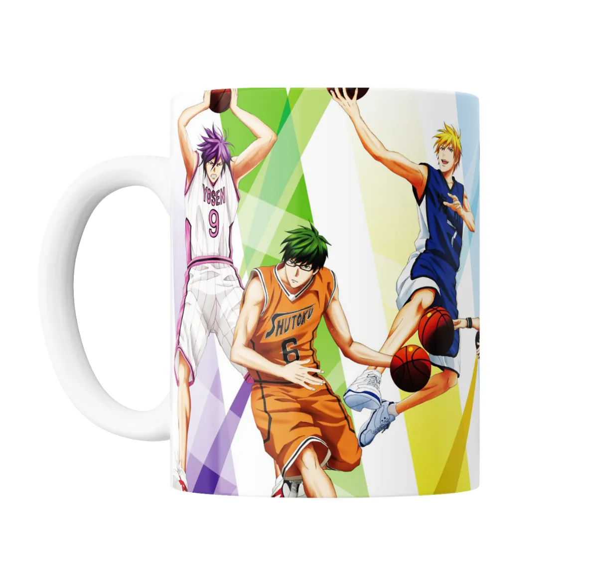 Taza de Cerámica Kuroko No Basket Equipo Seirin y Rakuzan - vista 2