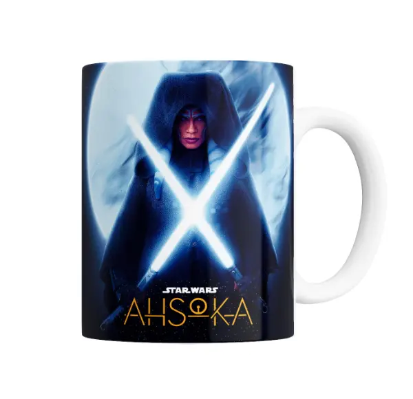 Taza de Cerámica Ahsoka Tano Sables Láser Star Wars