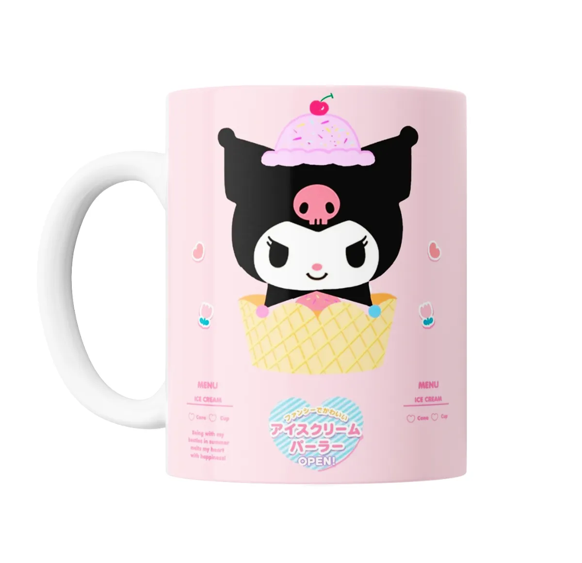 Taza de Cerámica Kuromi Helado Cono Sanrio - vista 2