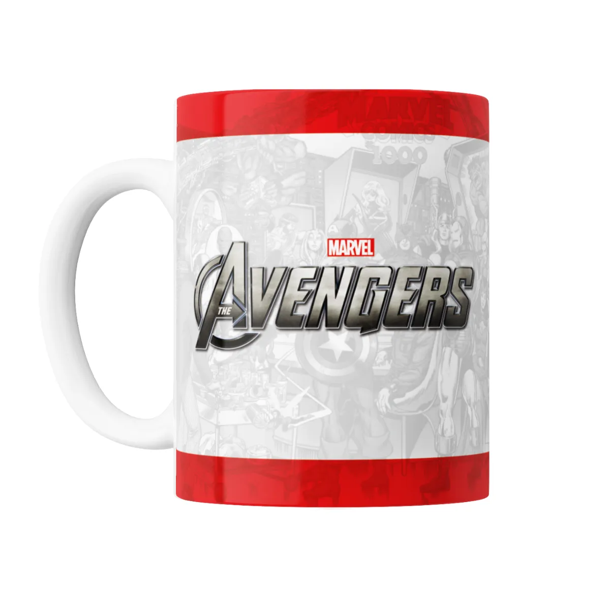 Taza de Cerámica Avengers Capitán América con Escudo - vista 2