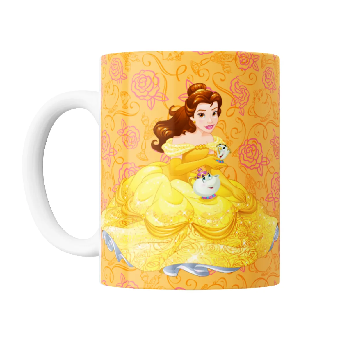 Taza de Cerámica La Bella y La Bestia Bella con Mrs. Potts y Chip - vista 2