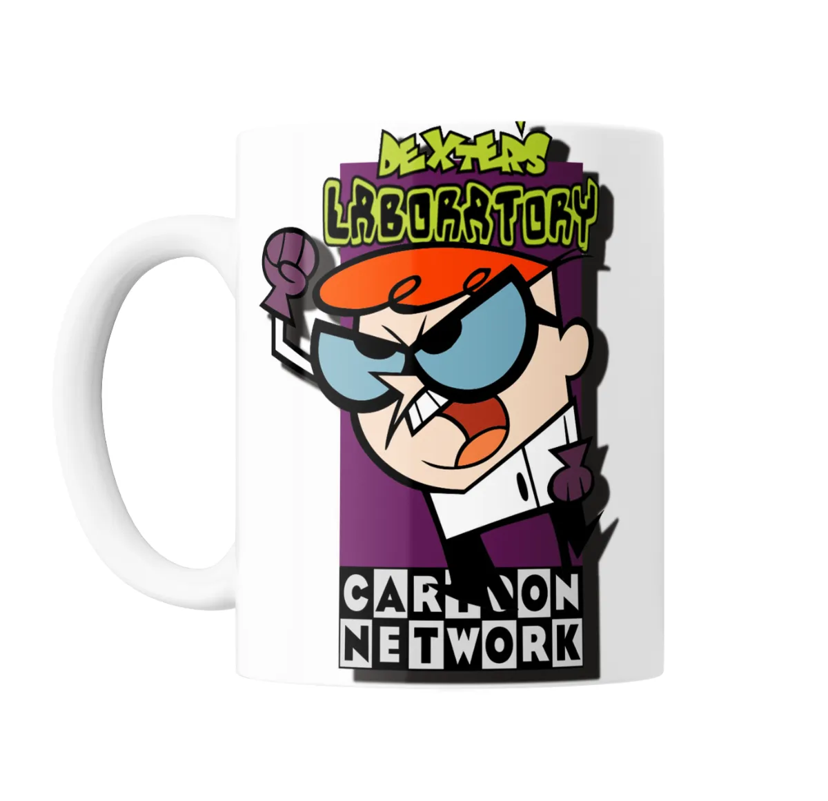 Taza de Cerámica Laboratorio de Dexter Dexter Enojado - vista 2