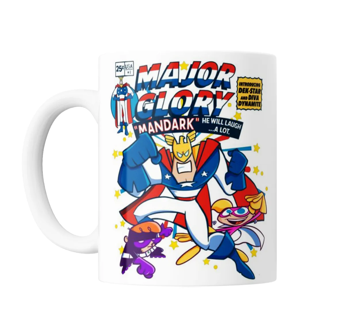 Taza de Cerámica Laboratorio de Dexter Major Glory - vista 2