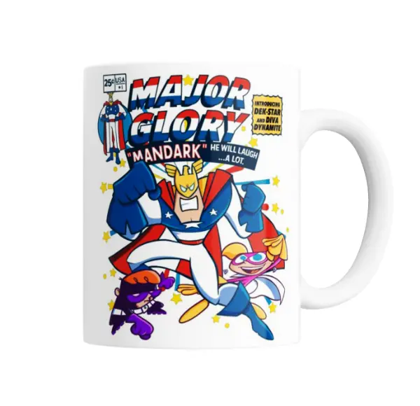 Taza de Cerámica Laboratorio de Dexter Major Glory
