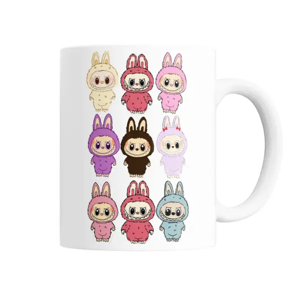 Taza de Cerámica Labubu Varios Colores