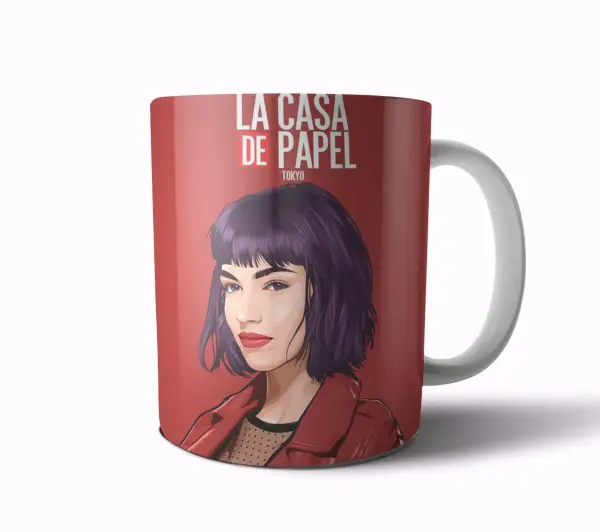Taza de Cerámica La Casa de Papel Tokyo