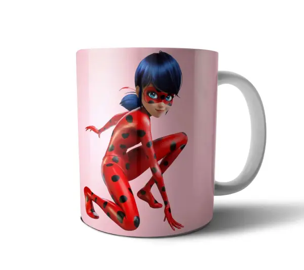 Taza de Cerámica Miraculous Ladybug Marinette Transformada