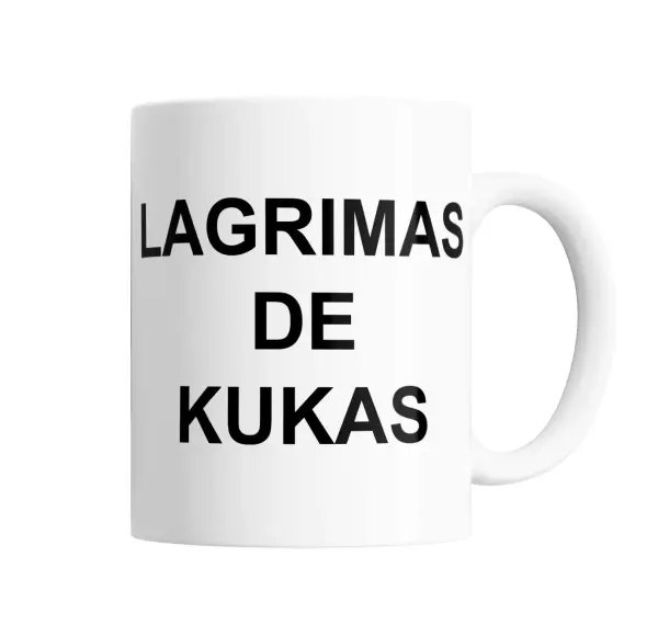 Taza de Cerámica Lágrimas de Kukas