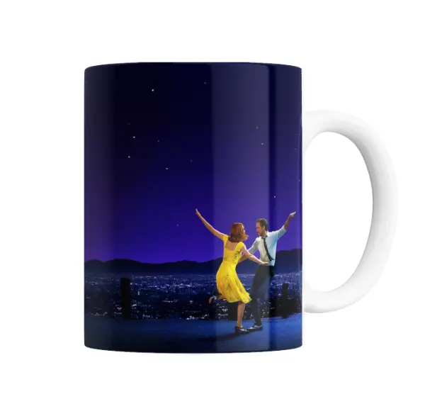 Taza de Cerámica La La Land Baile en la Ciudad