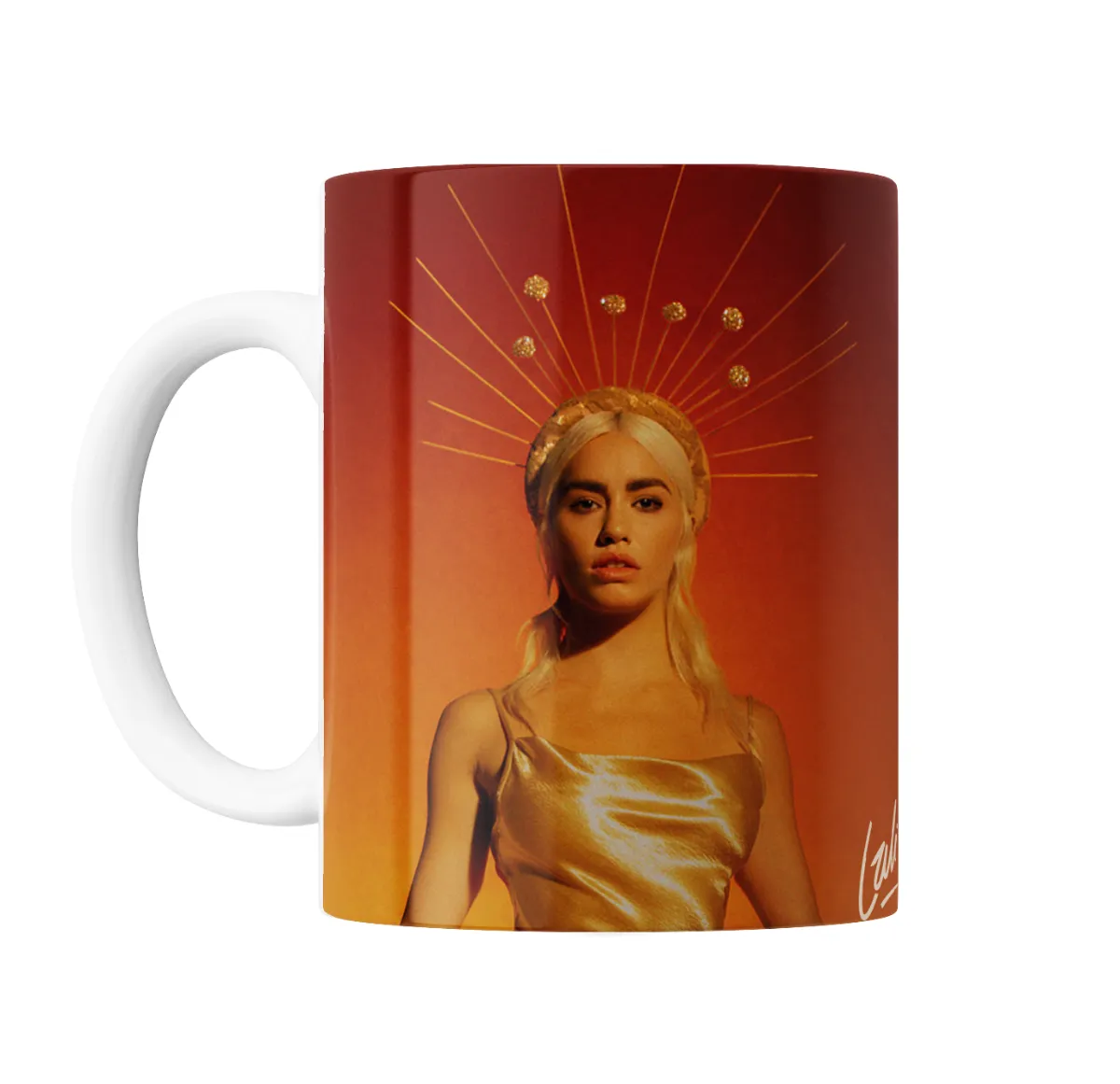 Taza de Cerámica Lali Espósito Dorada - vista 2