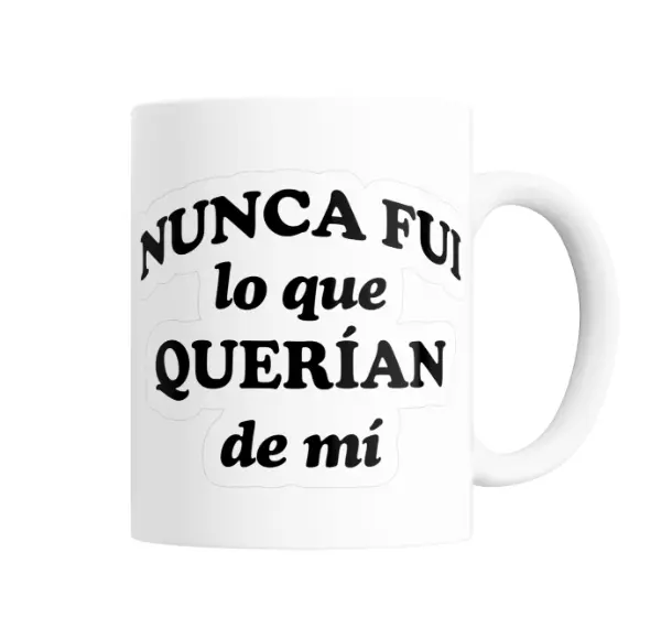 Taza de Cerámica Lali Nunca fui lo que querían de mí
