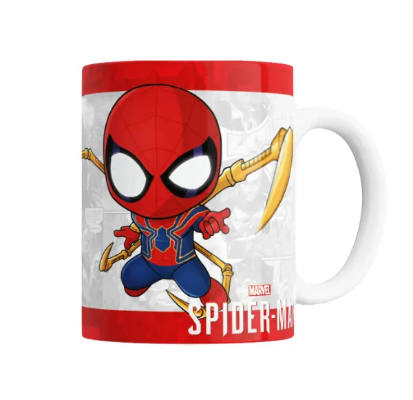 Taza de Cerámica Spider-Man Iron Spider Chibi