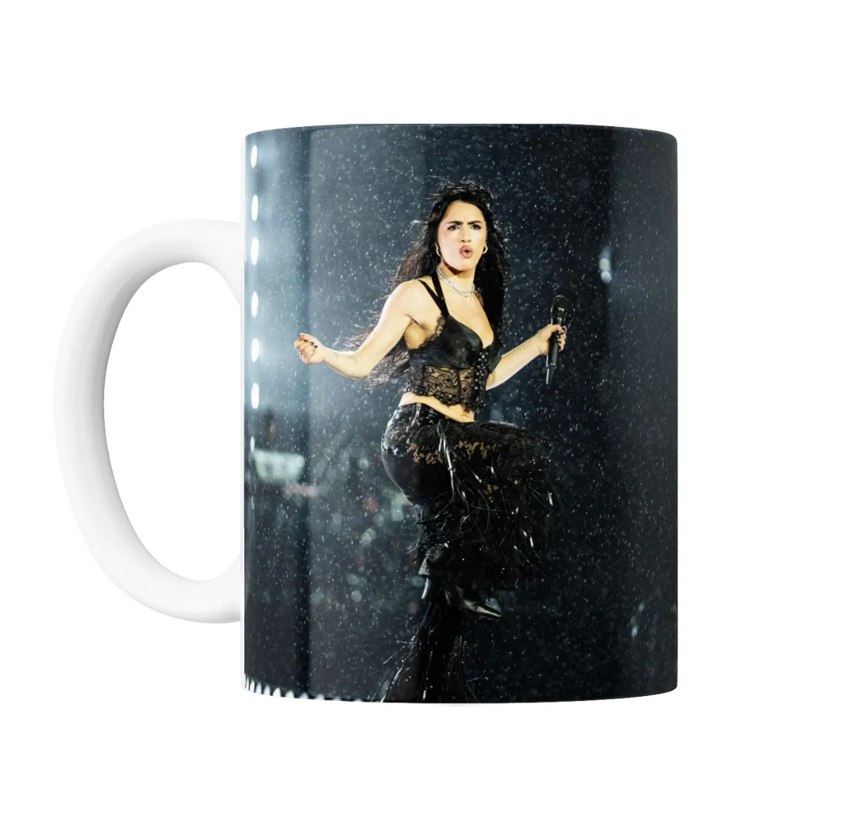 Taza de Cerámica Lali en Concierto bajo la Lluvia - vista 2