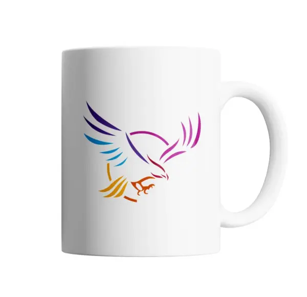 Taza de Cerámica La Libertad Avanza Águila Colores
