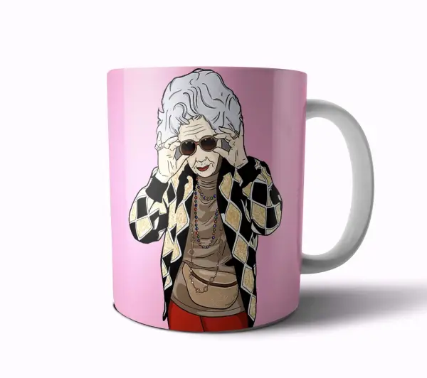 Taza de Cerámica La Niñera Abuela Yetta