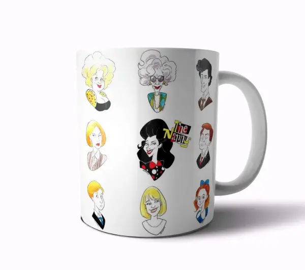Taza de Cerámica La Niñera Personajes