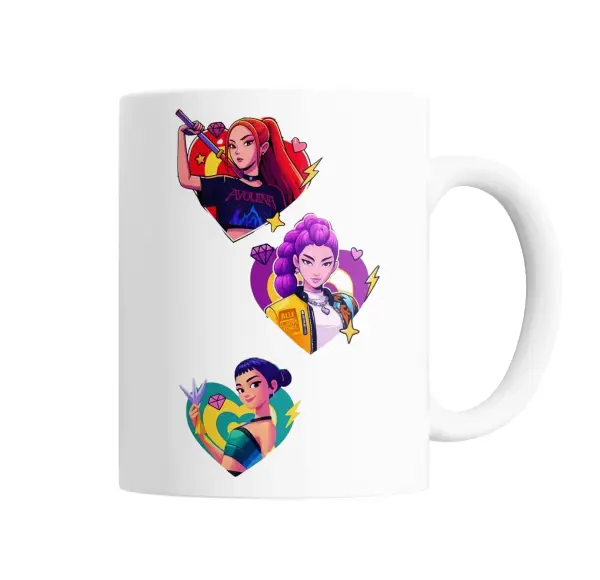 Taza de Cerámica Las Guerreras Kpop K-Pop Huntrix