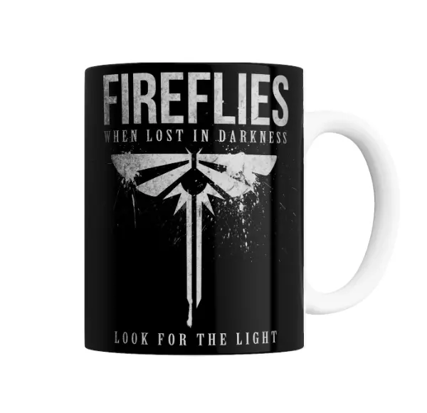 Taza de Cerámica The Last of Us Luciérnagas Look for the Light