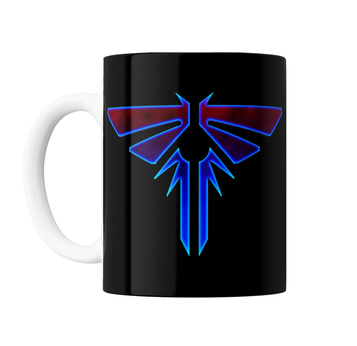 Taza de Cerámica The Last Of Us Emblema Luciérnaga Neón - vista 2