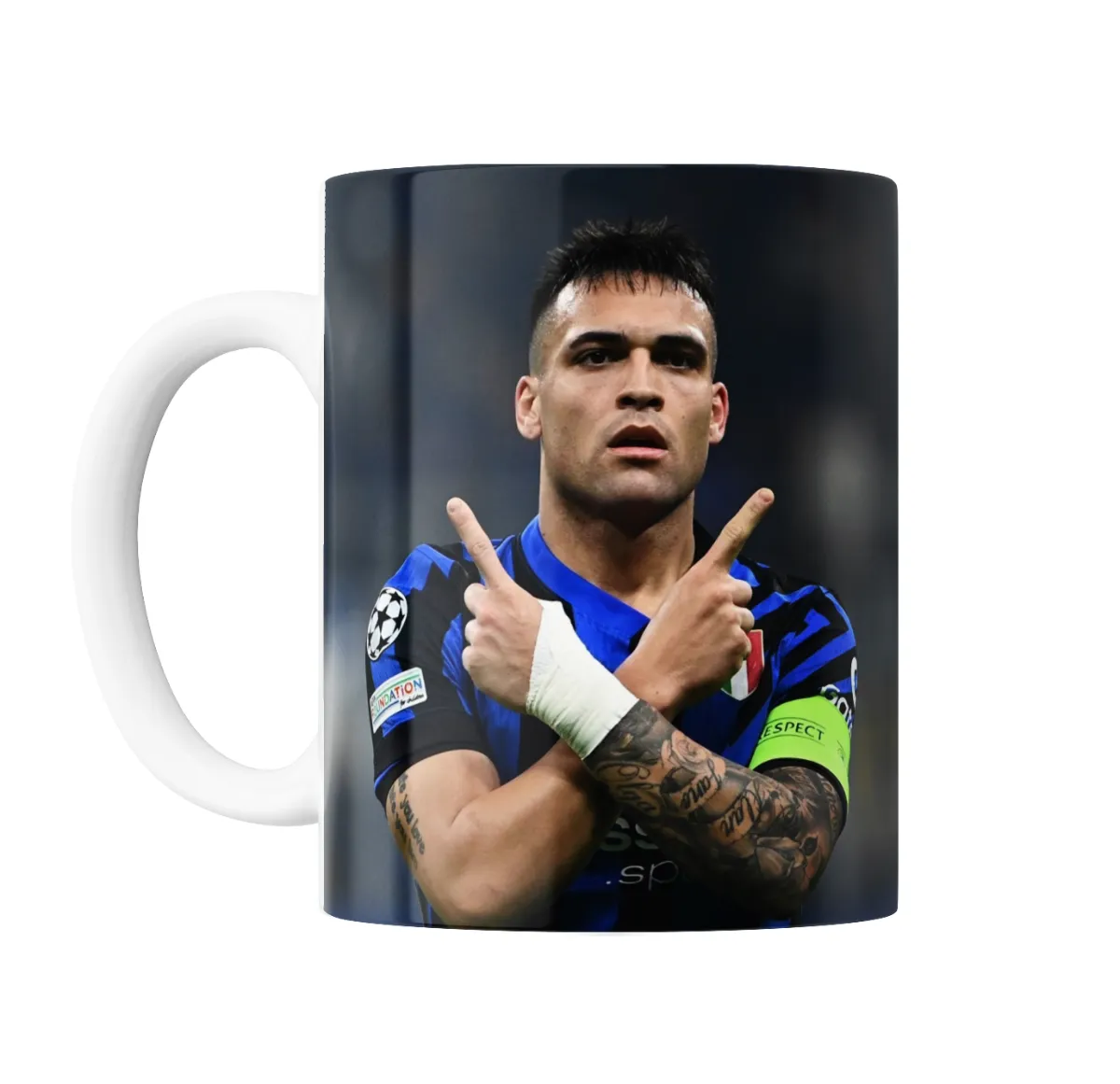 Taza de Cerámica Lautaro Martínez Inter Capitán - vista 2