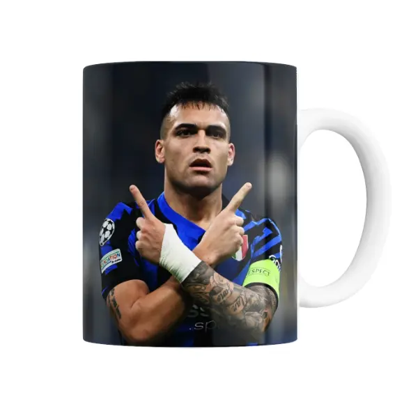 Taza de Cerámica Lautaro Martínez Inter Capitán