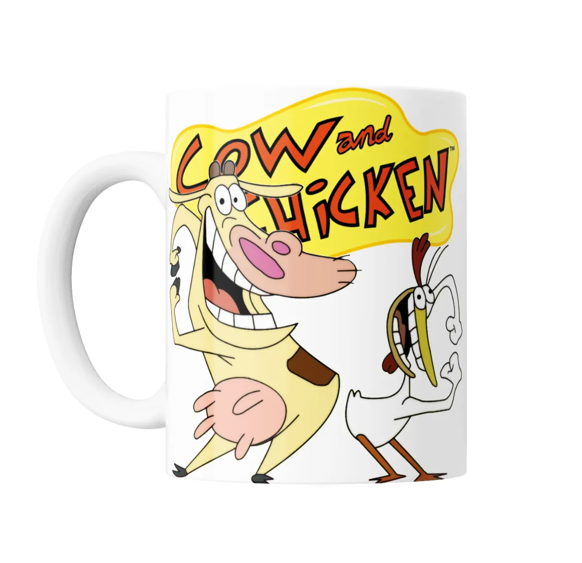 Taza de Cerámica Cow and Chicken La Vaca y el Pollito - vista 2
