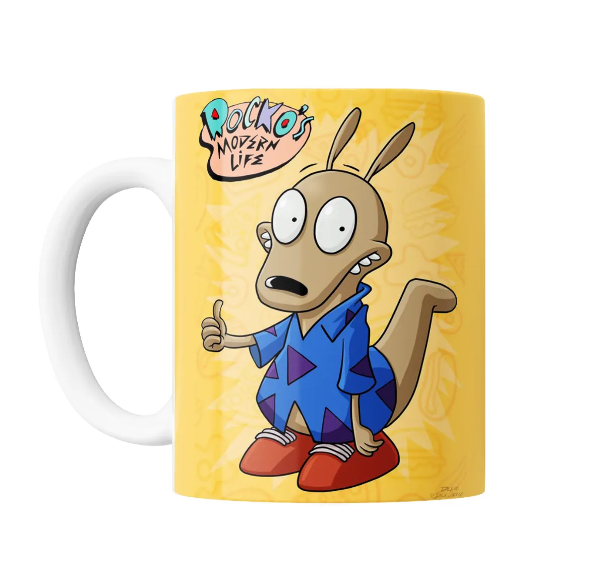 Taza de Cerámica La Vida Moderna de Rocko Rocko - vista 2