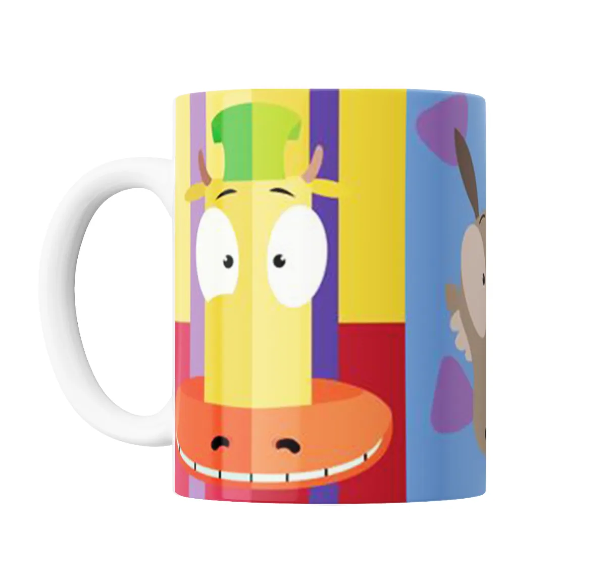 Taza de Cerámica La Vida Moderna de Rocko Personajes Diseño Colorido - vista 2