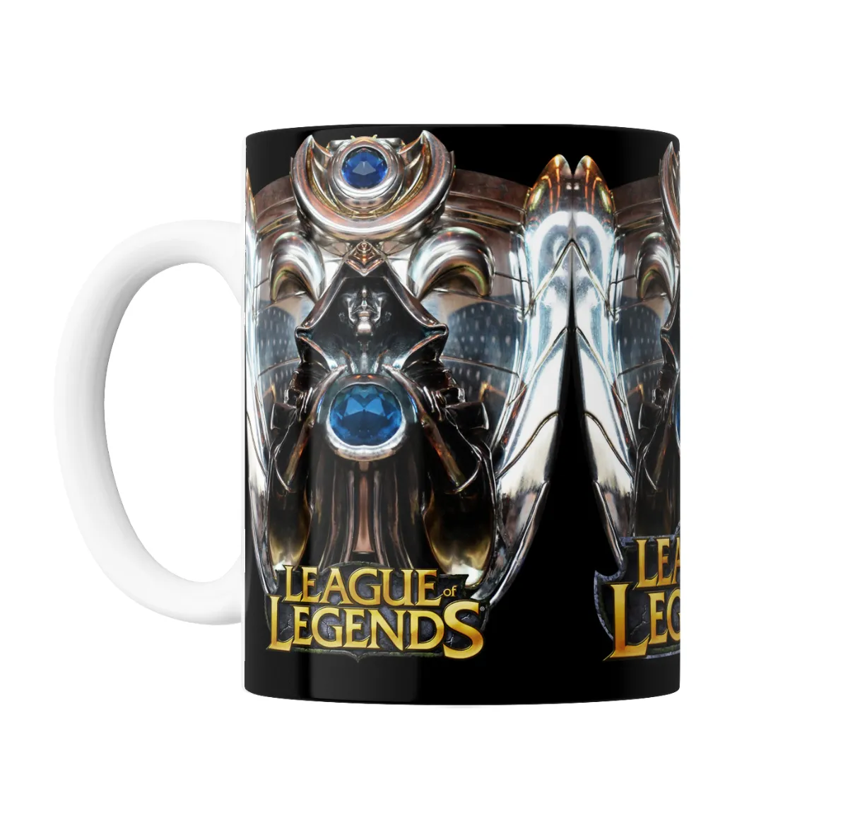 Taza de Cerámica League of Legends Armadura Plateada - vista 2