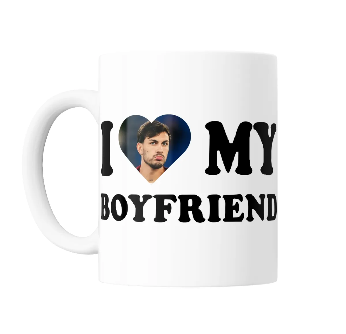 Taza de Cerámica Leandro Paredes I Love My Boyfriend - vista 2