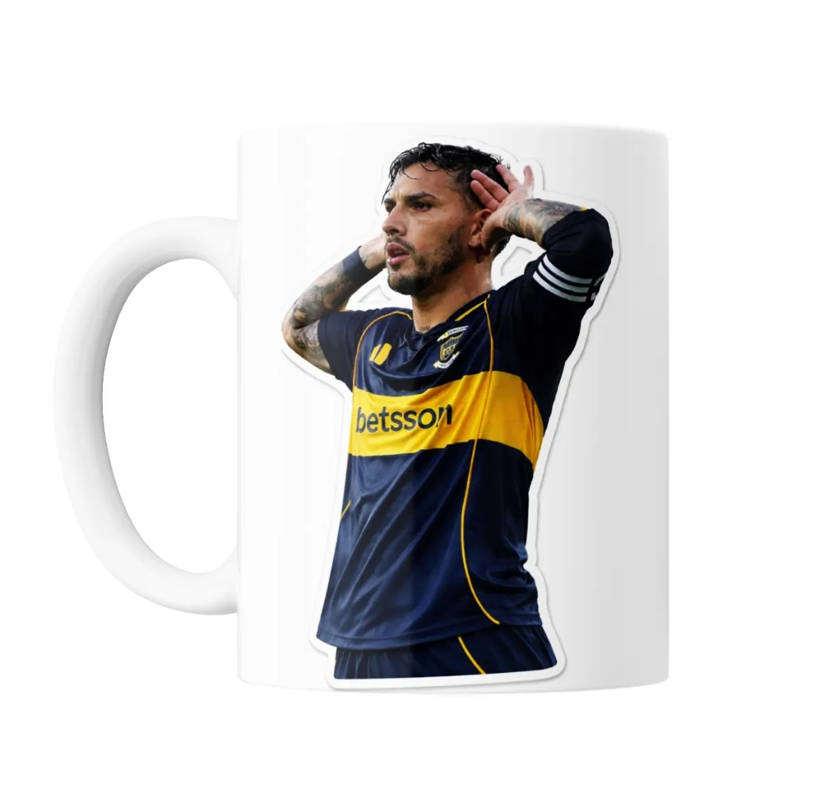 Taza de Cerámica Leandro Paredes Boca Juniors - vista 2