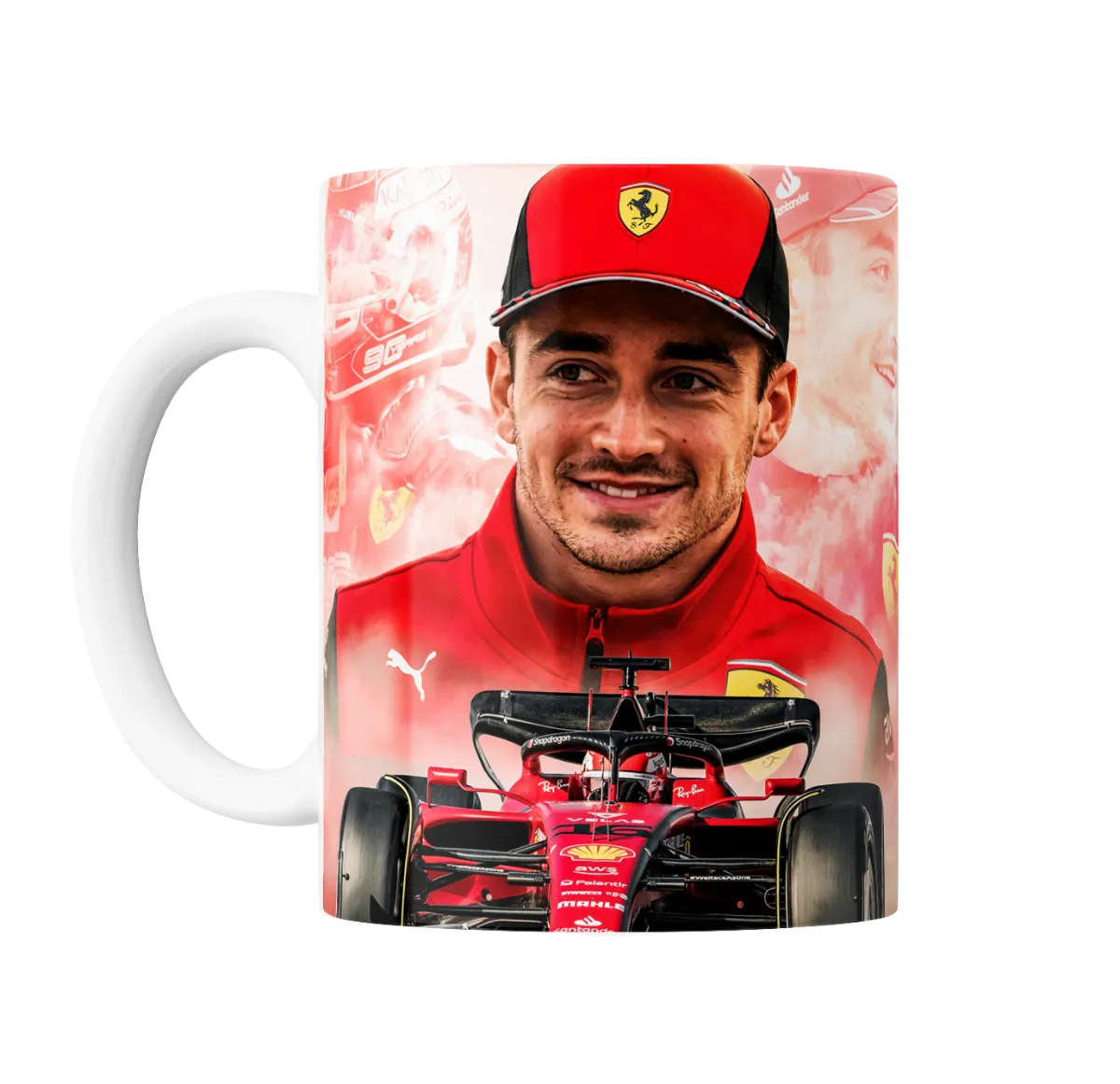 Taza de Cerámica Leclerc Ferrari F1 - vista 2