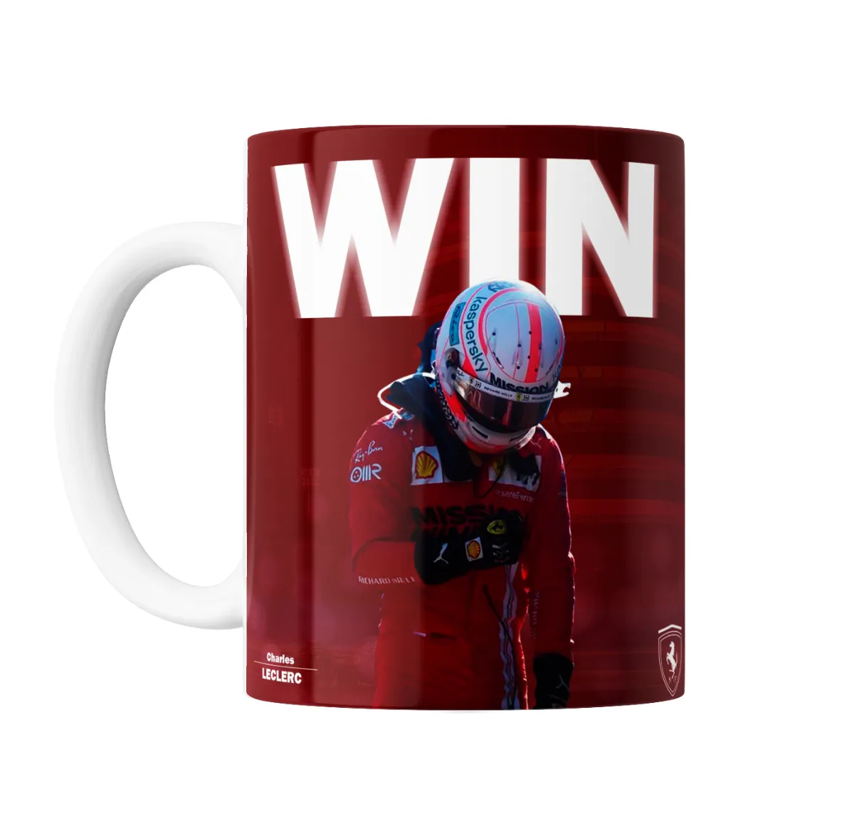 Taza de Cerámica Leclerc Ferrari Win - vista 2